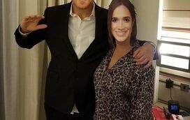 Família de Meghan Markle diverte-se em Londres