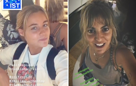 Kelly Bailey e Jessica Athayde divertidas na Turquia