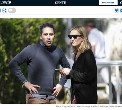 A herdeira da Zara está com o casamento marcado