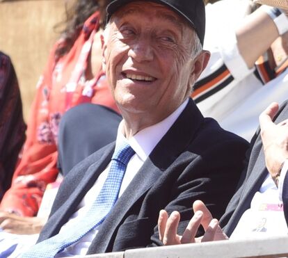 Marcelo Rebelo de Sousa é o adepto mais entusiasmado de João Sousa