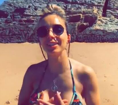 Luciana Abreu mostra-se de biquíni 5 meses depois de ser mãe