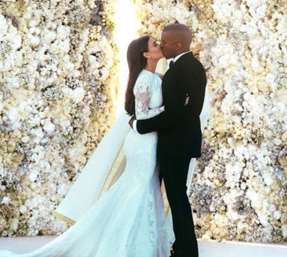 Kim Kardashian e Kanye West comemoram 4 anos de um casamento marcado por polémicas