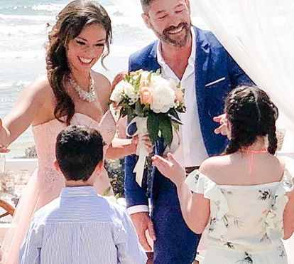 Todas as imagens do casamento relâmpago de Marcantónio Del Carlo e Iolanda Laranjeiro 