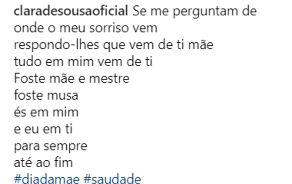 clara de sousa