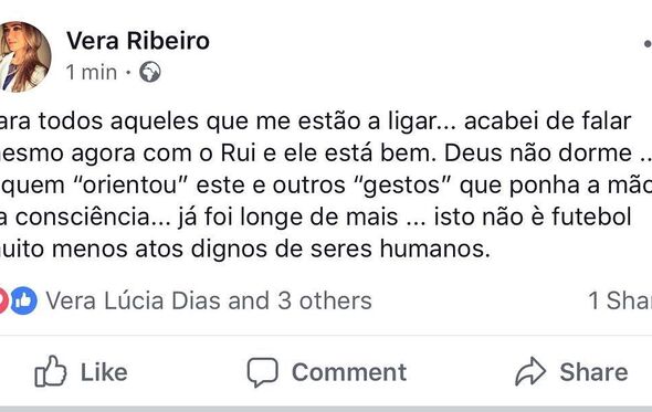 Rui Patrício, Vera Ribeiro, Sporting