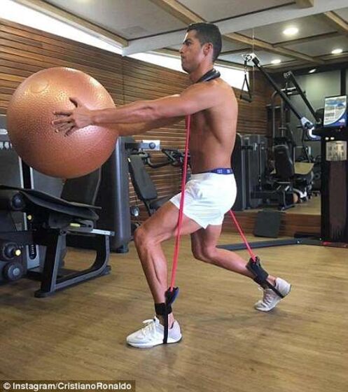 Cristiano Ronaldo, corpo 
