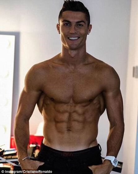 Cristiano Ronaldo, corpo 