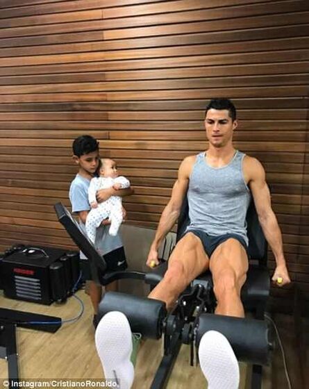 Cristiano Ronaldo, corpo 