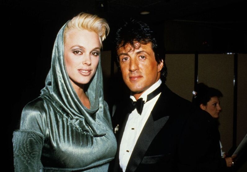Brigitte Nielsen e Sylvester Stallone