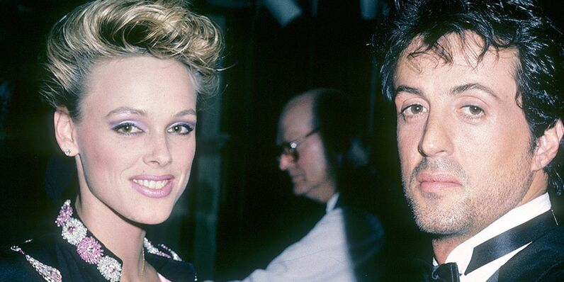 Brigitte Nielsen e Sylvester Stallone