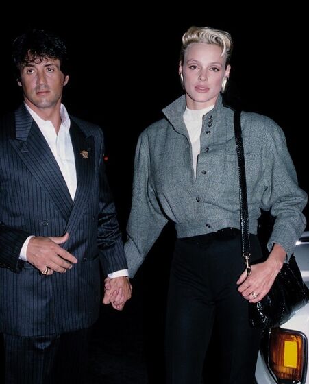 Brigitte Nielsen e Sylvester Stallone