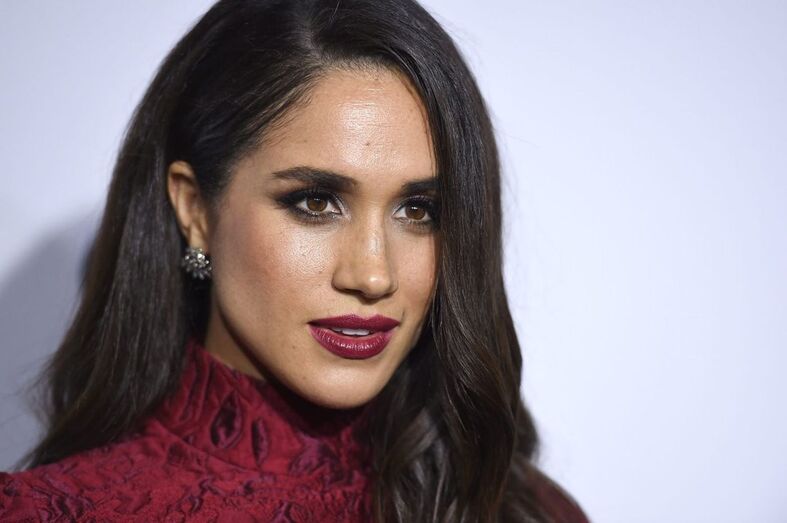 Meghan Markle com a irmã Samantha