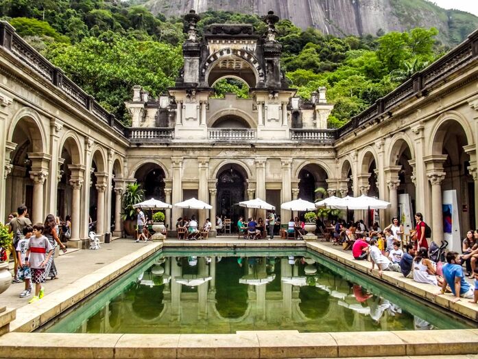 parque lage, rio de janeiro, brasil