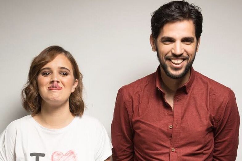 Carolina Deslandes e Diogo Clemente