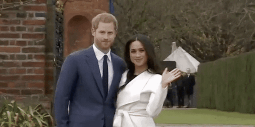 Gif Harry e Meghan Markle
