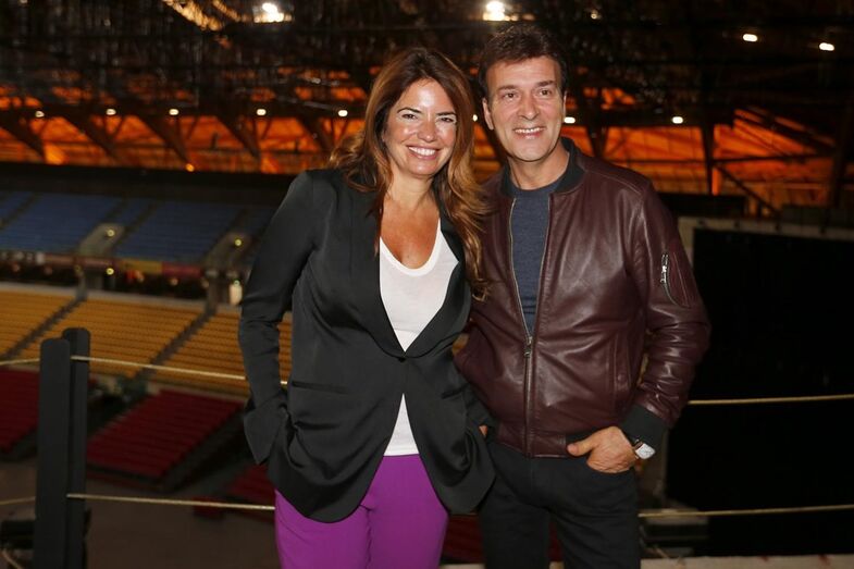 Bárbara Guimarães e Tony Carreira