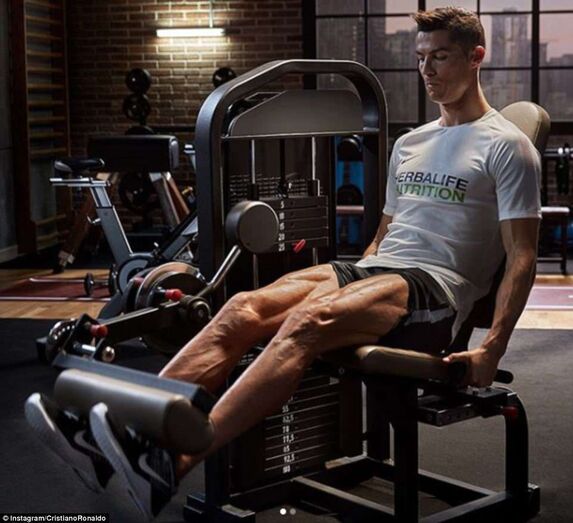 Cristiano Ronaldo, corpo 