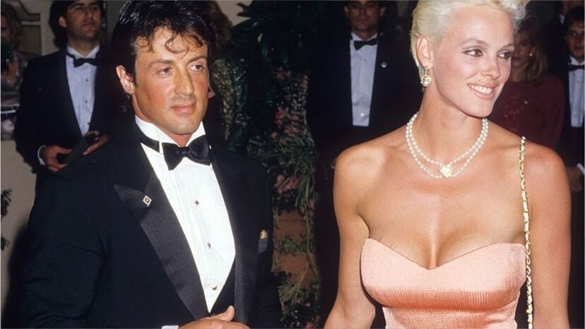 Brigitte Nilsen e Sylvester Stallone