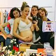 Joana Câncio, Grávida, despida, nua, lingerie, atriz, teatro 5 lésbicas e uma quiche