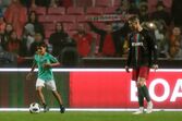 Cristiano Ronaldo e o filho jogaram na Luz