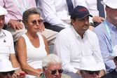 Henri Leconte e Maria Dowlatshahi