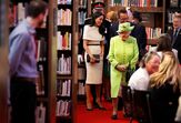 Meghan Markl e Isabel II de Inglaterra 