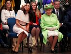 Meghan Markl e Isabel II de Inglaterra 