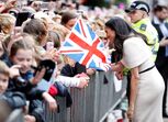Meghan Markl e Isabel II de Inglaterra 