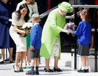 Meghan Markl e Isabel II de Inglaterra 