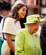 Meghan Markl e Isabel II de Inglaterra 
