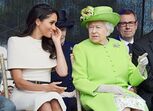 Meghan Markl e Isabel II de Inglaterra 