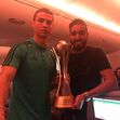 Anass Ouzifi e Cristiano Ronaldo