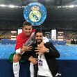 Anass Ouzifi e Cristiano Ronaldo