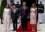 Melania Trump e Rania da Jordânia