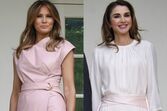 Melania Trump e Rania da Jordânia