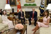 Melania Trump e Rania da Jordânia