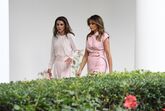 Melania Trump e Rania da Jordânia
