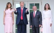 Melania Trump e Rania da Jordânia