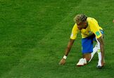 Neymar, Brasil, Mundial 2018, Quedas 1ª fase