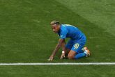 Neymar, Brasil, Mundial 2018, Quedas 1ª fase