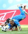 Neymar, Brasil, Mundial 2018, Quedas 1ª fase