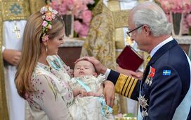 Batizado da princesa Adrienne da Suécia