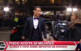 Fisco espanhol aceita 19 milhões de euros de Cristiano Ronaldo