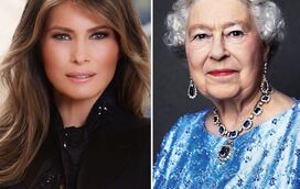 Recuperada da doença renal, Melania Trump prepara-se para conhecer a rainha Isabel II