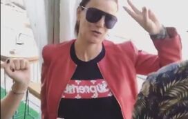 Marisa Mendes apaixonada em Nova Iorque