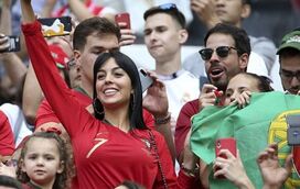 Já chegou! As primeiras imagens de Georgina Rodríguez na Rússia