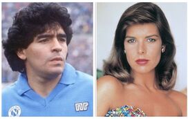 Paixão inesquecível! A obsessão doentia de Maradona pela princesa Carolina