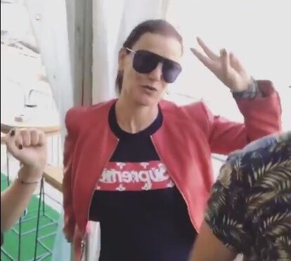 Marisa Mendes apaixonada em Nova Iorque