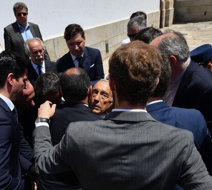 Marcelo sente-se mal e desmaia no Bom Jesus do Monte, em Braga