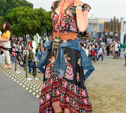 Do rock ao 'boho': os looks dos famosos no 2º dia do RIR
